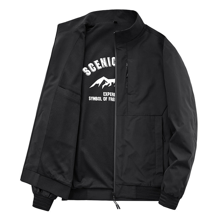 Men's transitional jacket in sporty design Mune Fashion
