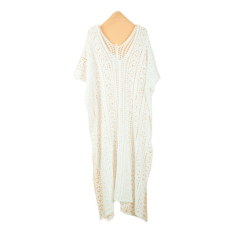 Women's airy crochet beach cover-up Mune Fashion