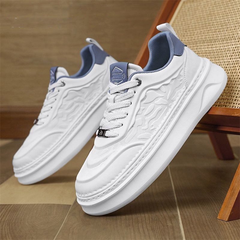 Women's sporty sneakers with textured upper material and cushioning sole Mune Fashion
