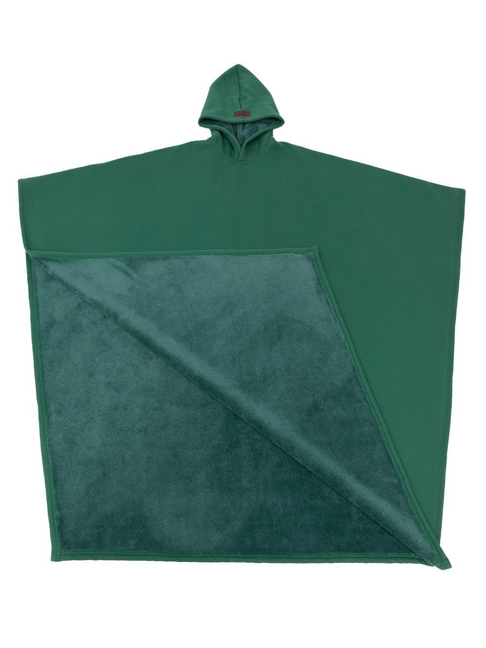 Unisex Hooded Poncho Blanket with Warm Fleece Lining and Oversized Cut Mune Fashion