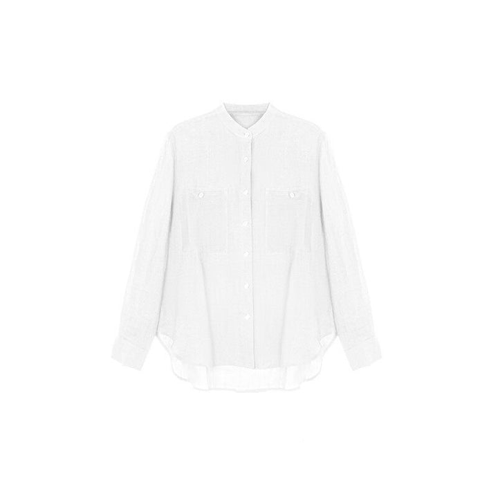 Women Airy Long Sleeve Blouse Mune Fashion