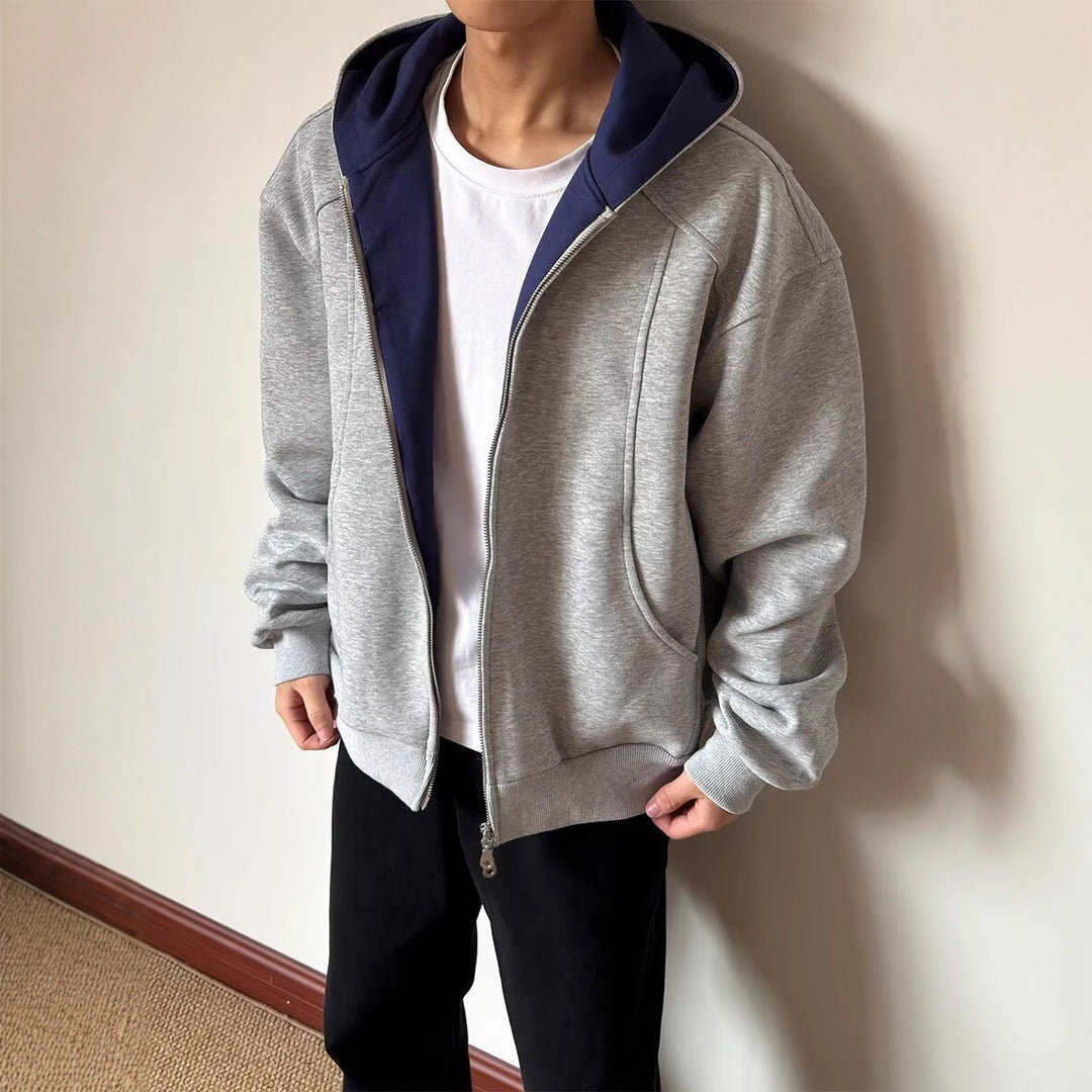 Men's Sporty Fleece Jacket Mune Fashion
