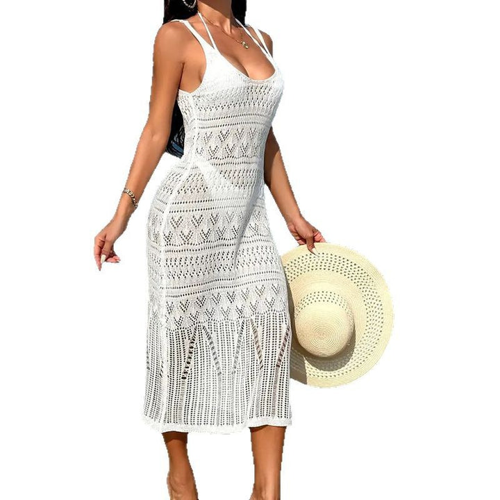 Women's Casual Crochet Beach Dress Mune Fashion