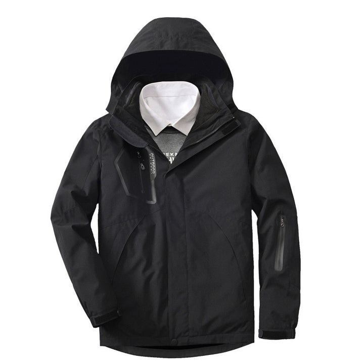 Men's breathable and waterproof softshell outdoor jacket with welded seams and multifunctional pockets Mune Fashion