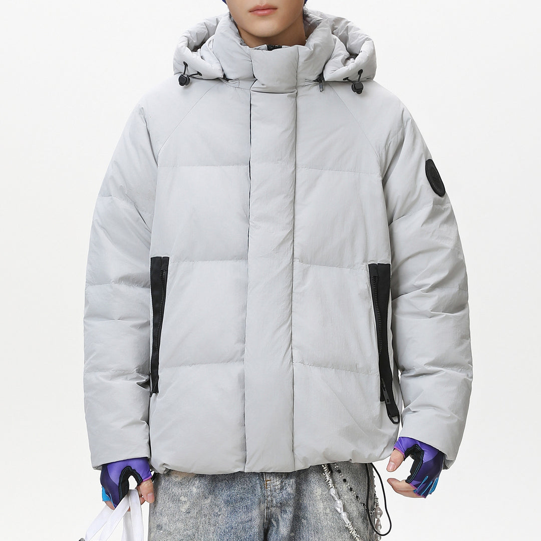 Men's Ultra-Light Padded Jacket with Hood Mune Fashion
