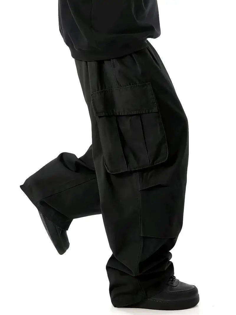 Men's Comfortable Cargo Pants with Generous Pockets Mune Fashion