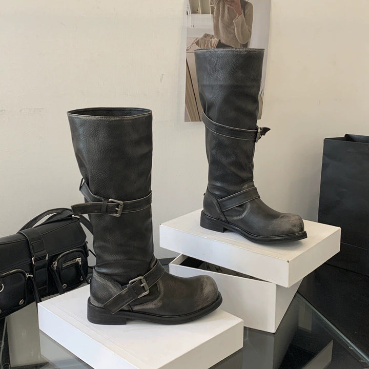 Women Over Knee Boots Mune Fashion