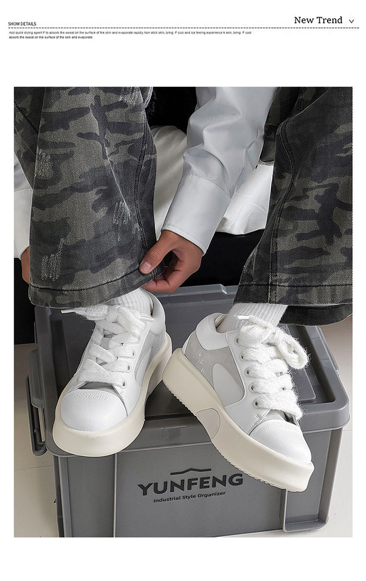 Women's fashionable sneakers with cushioned platform sole and stylish accents Mune Fashion
