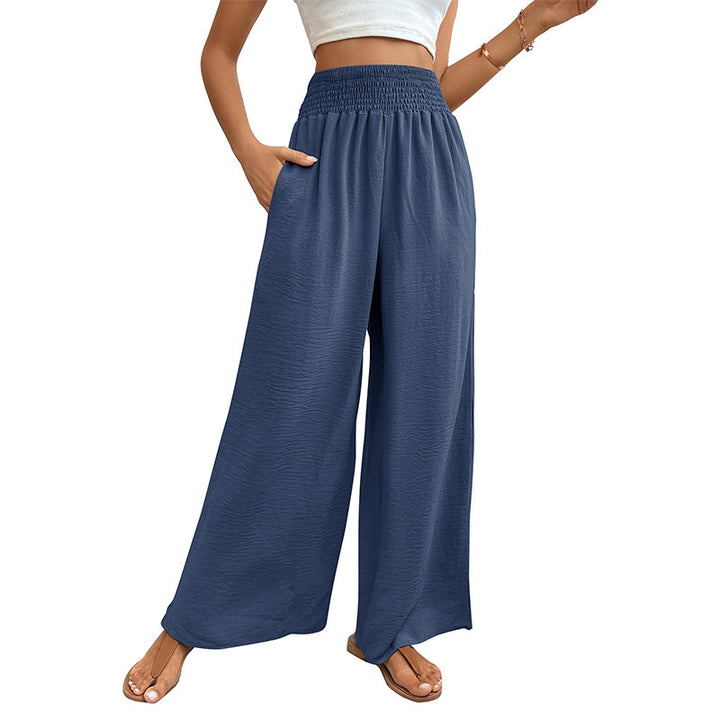 Ladies Elegant Wide Summer Pants Mune Fashion