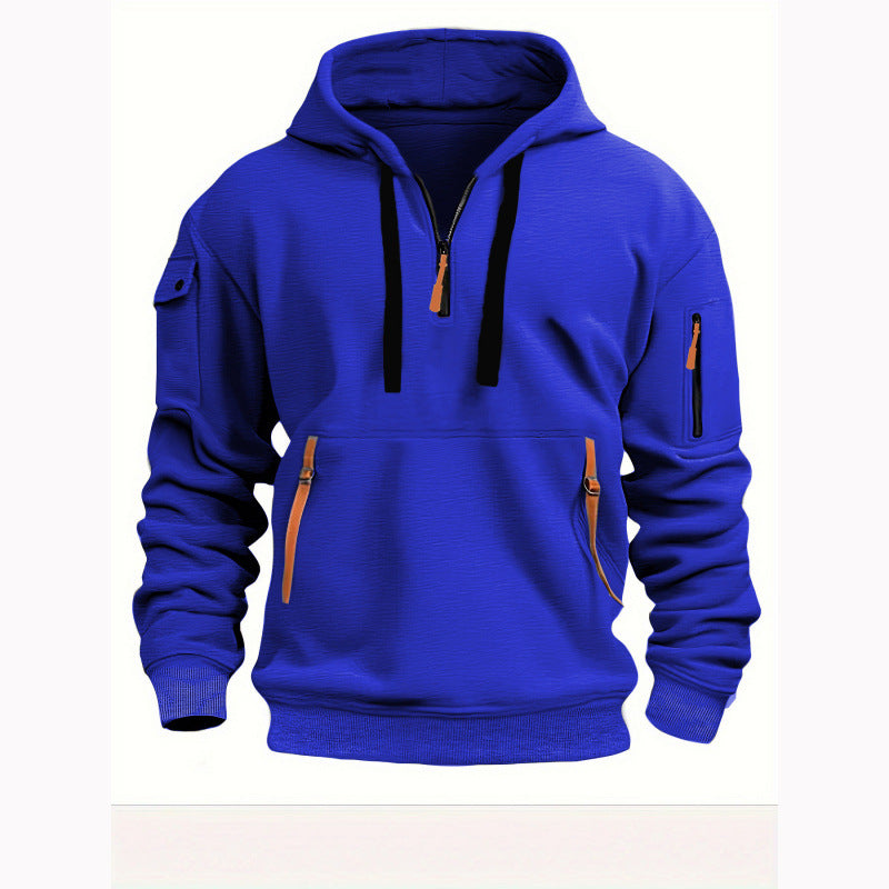 Men's Casual Hoodie with Practical Pockets Mune Fashion