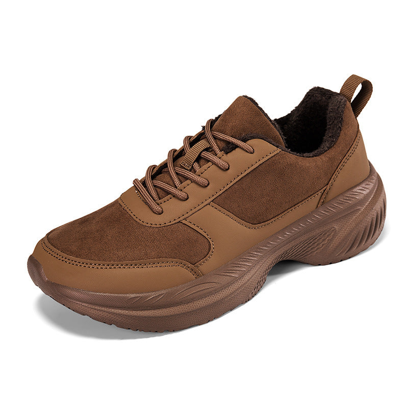 Unisex padded thick-soled sneakers with cushioned tread sole Mune Fashion