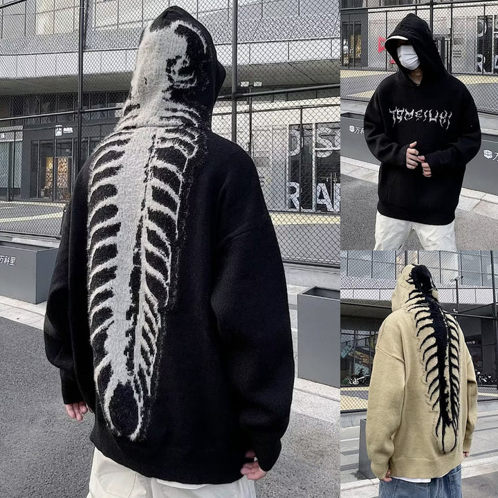 Men's Hoodie with Unique Back Print Mune Fashion