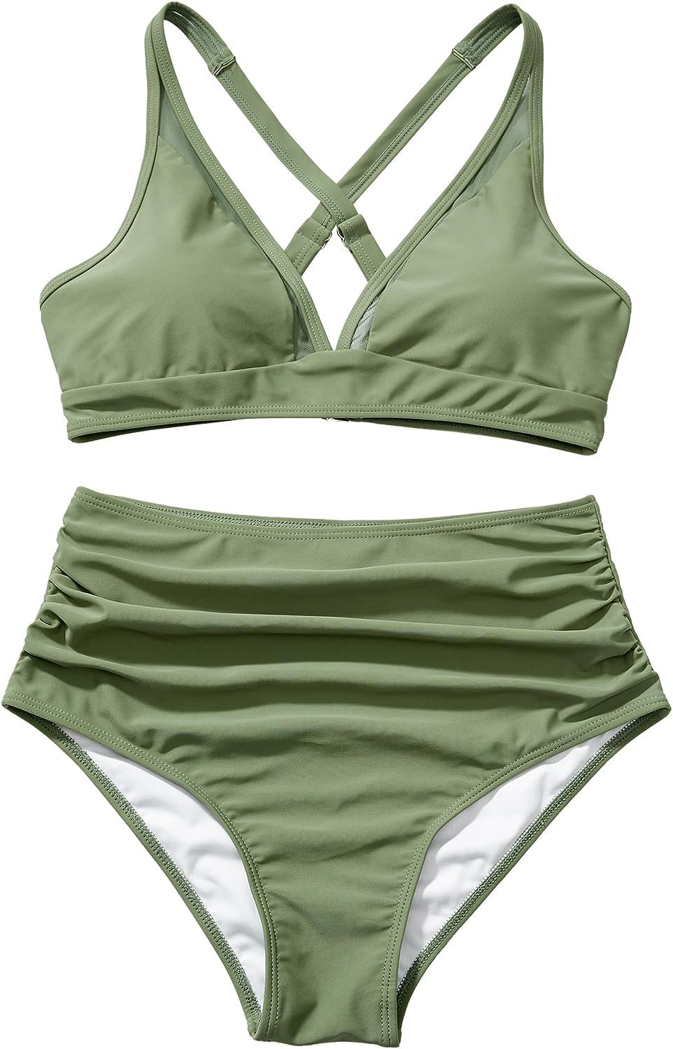 Ladies High Quality Bikini Set with Creative Leopard Pattern Mune Fashion