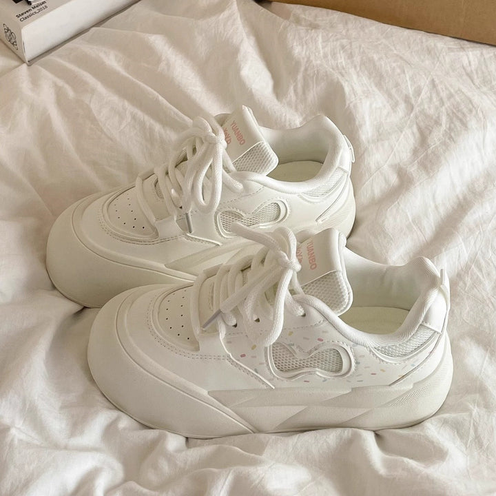 Women's Sports Sneakers with Breathable Mesh Upper and Comfortable Cushioning System Mune Fashion