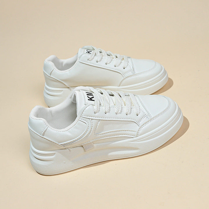 Ladies sporty sneakers with thick sole and soft lining Mune Fashion