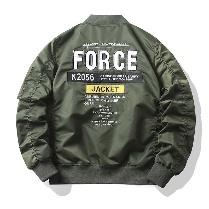 Men's Stylish Bomber Jacket with Unique Patches Mune Fashion
