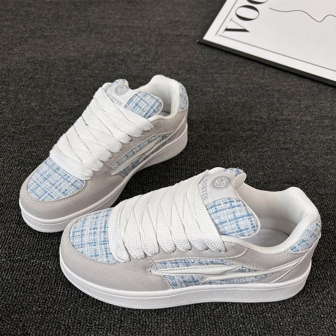 Women's sneakers with trendy textile pattern and comfortable cushioning Mune Fashion