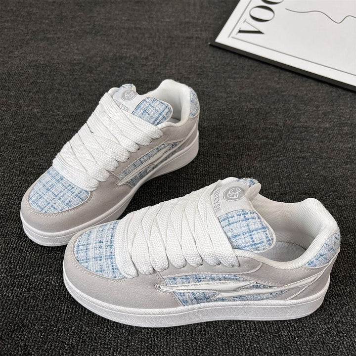 Women's sneakers with trendy textile pattern and comfortable cushioning Mune Fashion