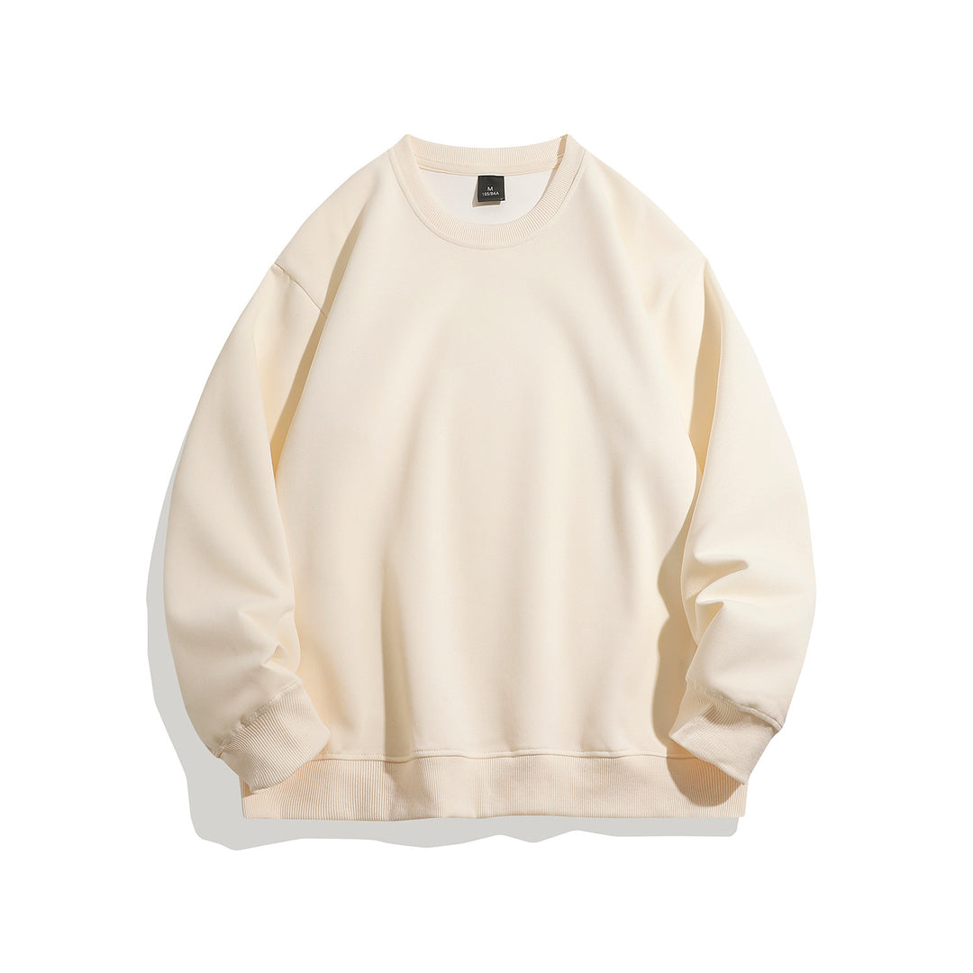 Men's Oversized Crew Neck Sweatshirt with Deep Fit, Raglan Sleeves, and Ribbed Cuffs Mune Fashion