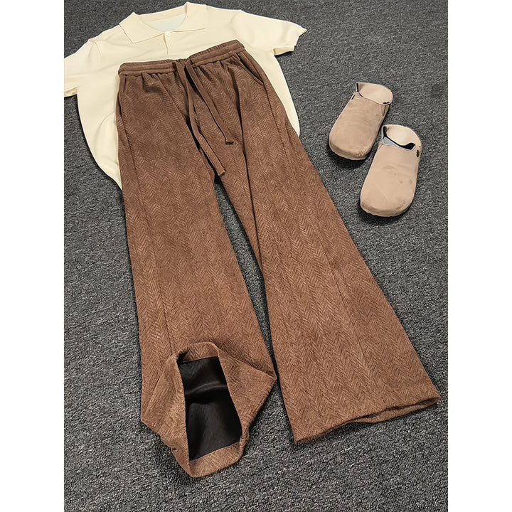 Women Loose Cut Harem Pants with Elastic Waistband Mune Fashion