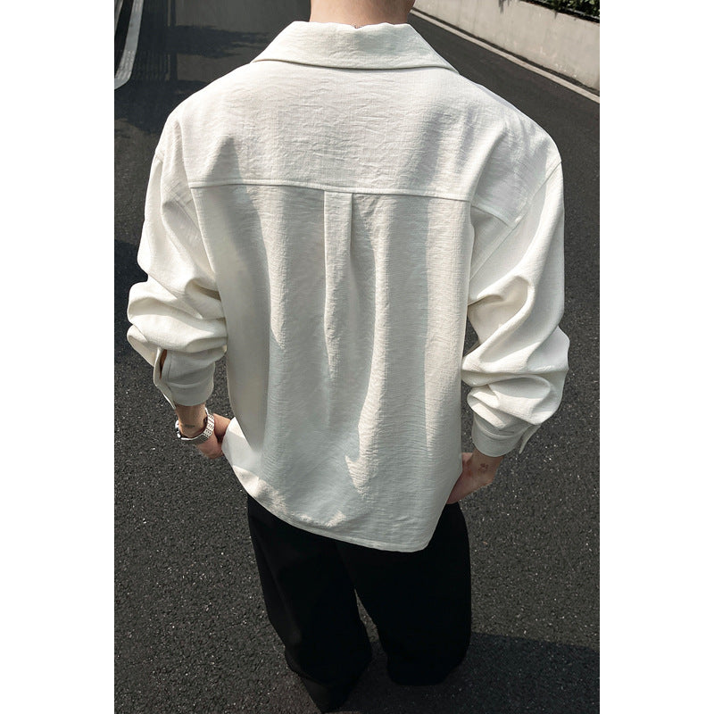 Men's Fashionable Light Shirt Blouse Mune Fashion