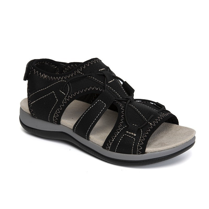 Women's comfortable outdoor sandals with quick pull system, padded footbed, and closed heel area Mune Fashion