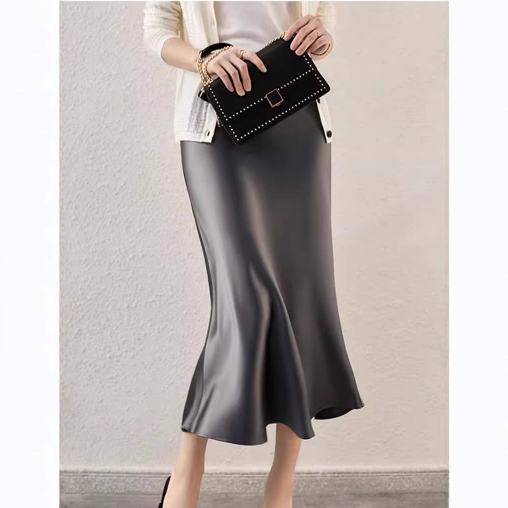 Women's Elegant Maxi Skirt with Flowing Cut Mune Fashion
