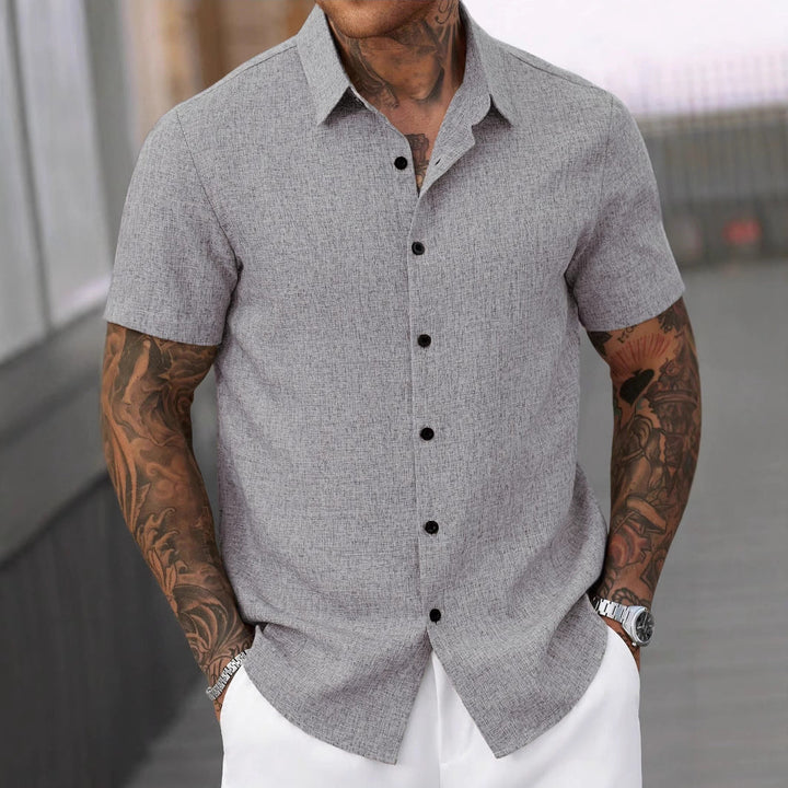 Men's Short Sleeve Shirt Mune Fashion