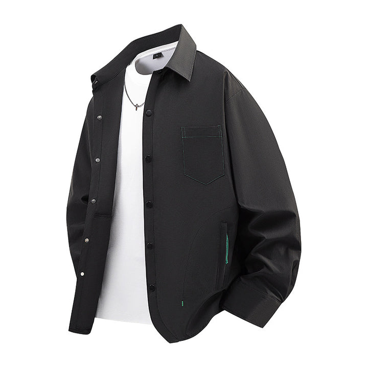 Men's Fashionable and Casual Overshirt Jacket Mune Fashion