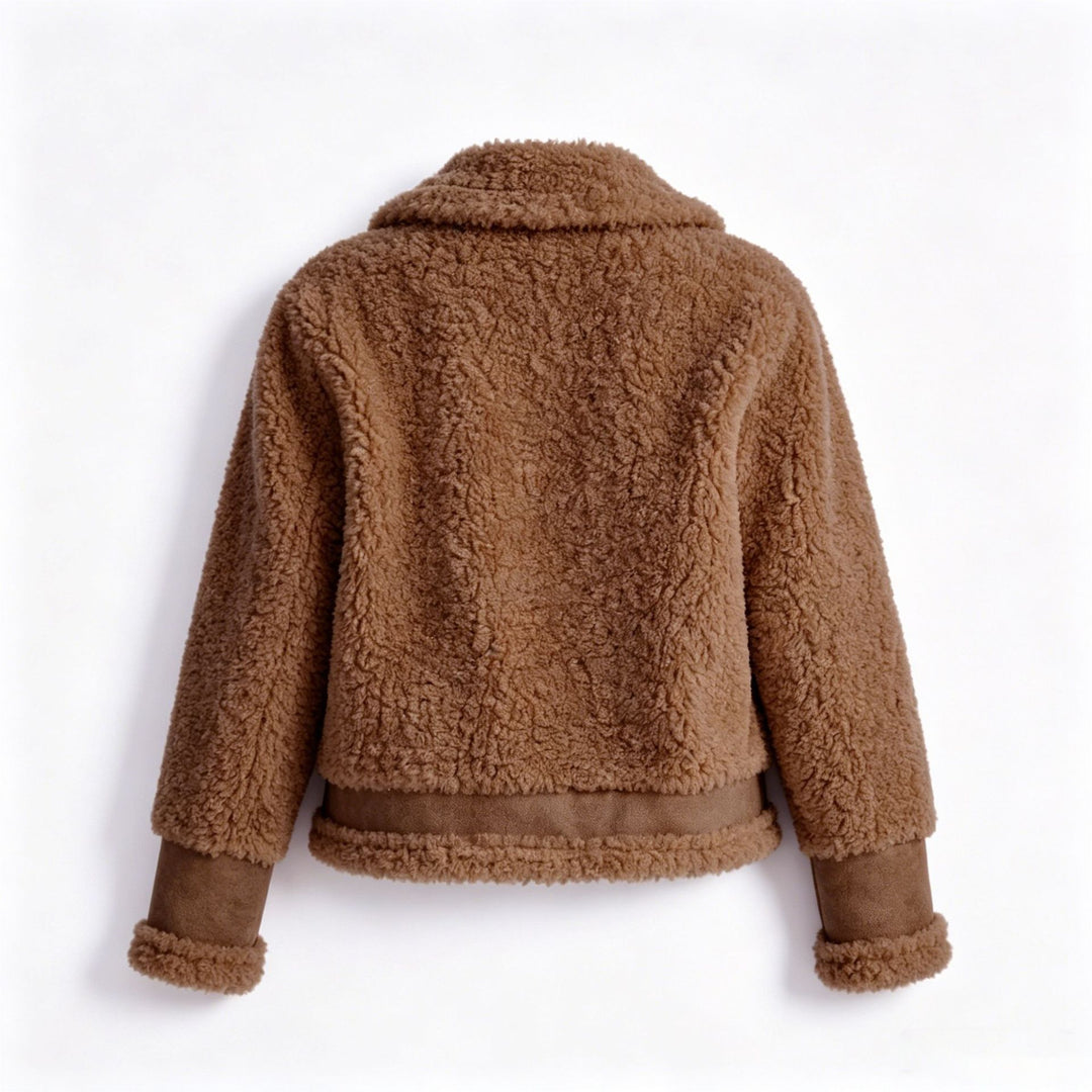 Women Cozy Teddy Jacket Mune Fashion