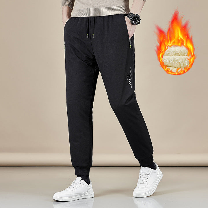 Men's nano windproof softshell pants with removable Sherpa lining Mune Fashion