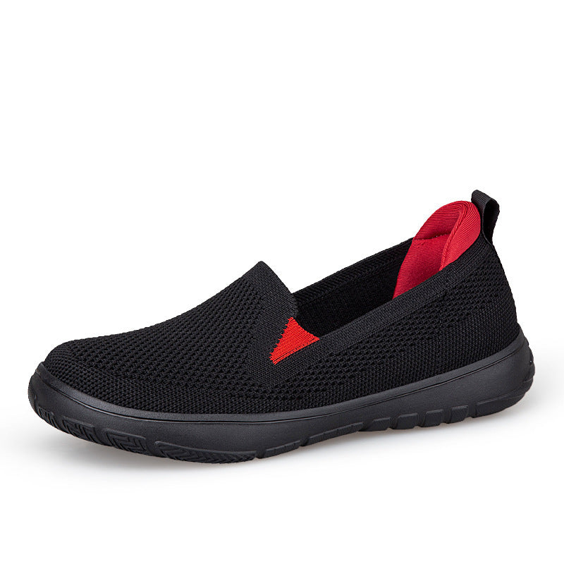 Women's seamless knitted slipper with ergonomic footbed contour and shock-absorbing lightweight sole Mune Fashion