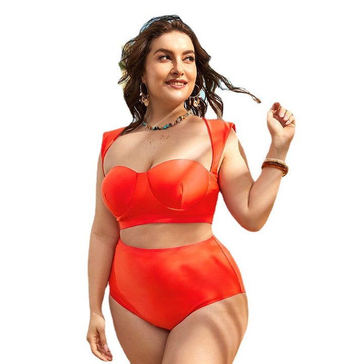 Women's Swim Skirt Bikini Set with Bustier Top Mune Fashion