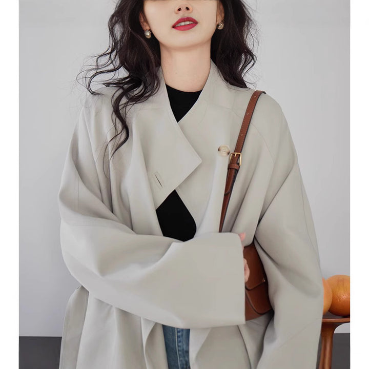 Women Loose-Fitting Jacket with Modern Details Mune Fashion