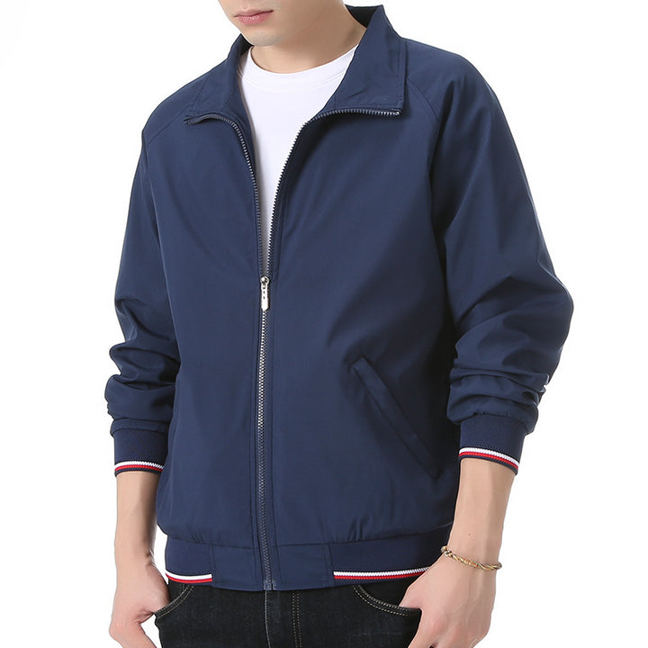 Men's lightweight training jacket with stand-up collar Mune Fashion