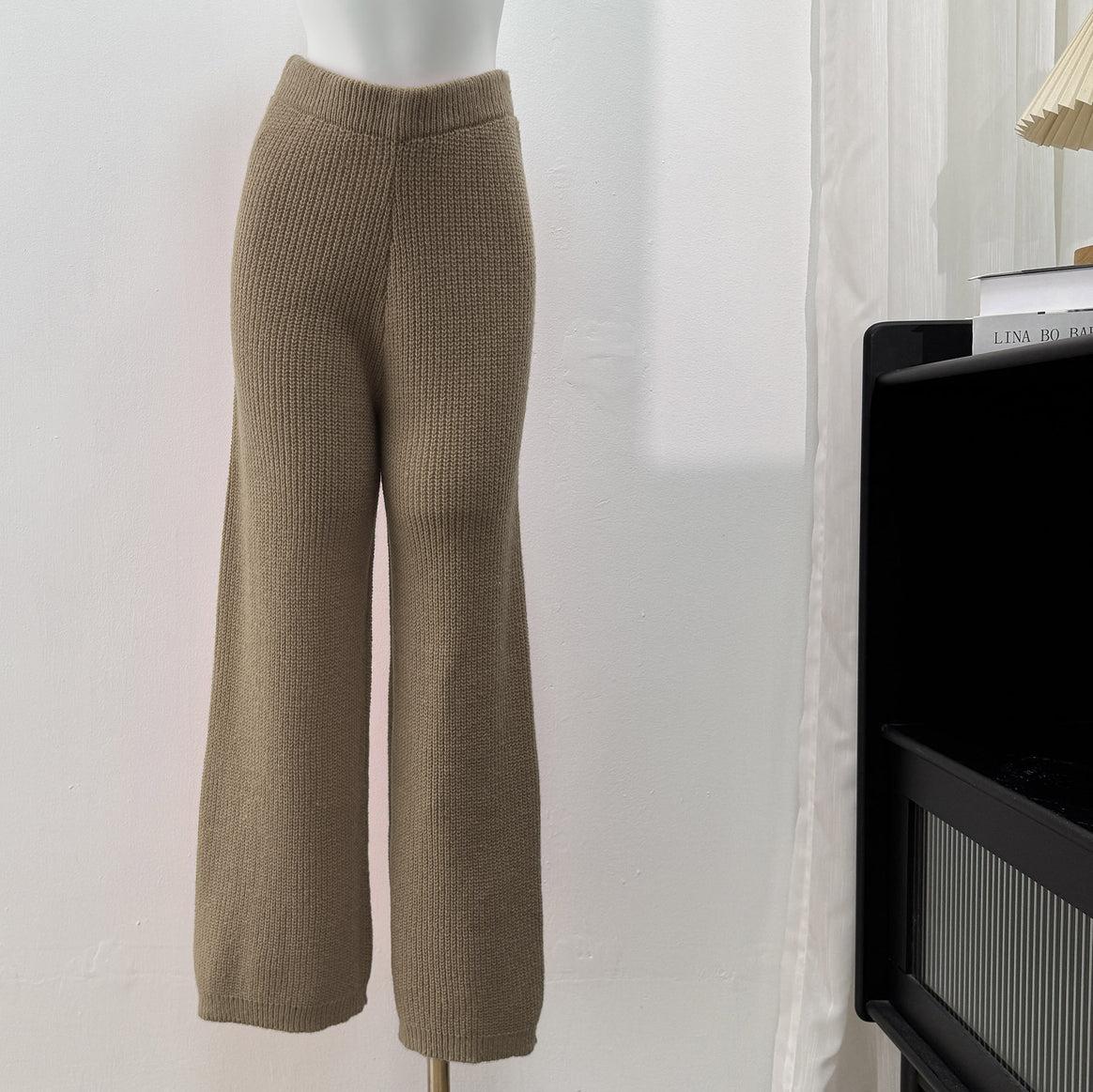 Women wide knitted pants Mune Fashion
