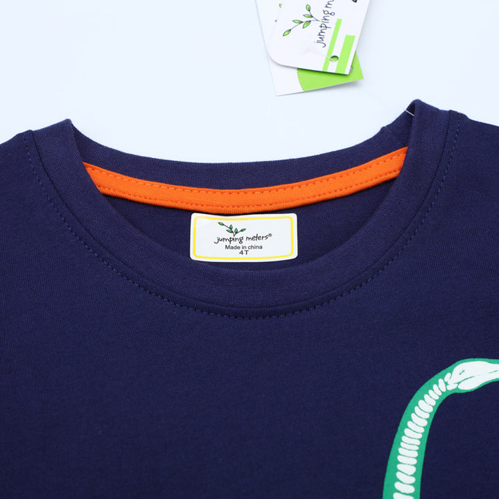 Boys T-shirt with dinosaur skeleton motif Mune Fashion