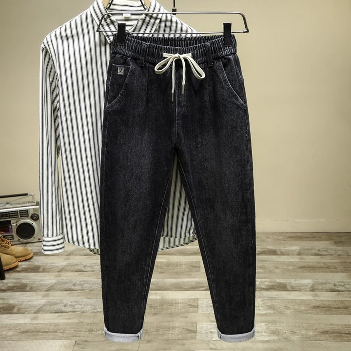 Men's Casual Denim Jogging Pants Mune Fashion