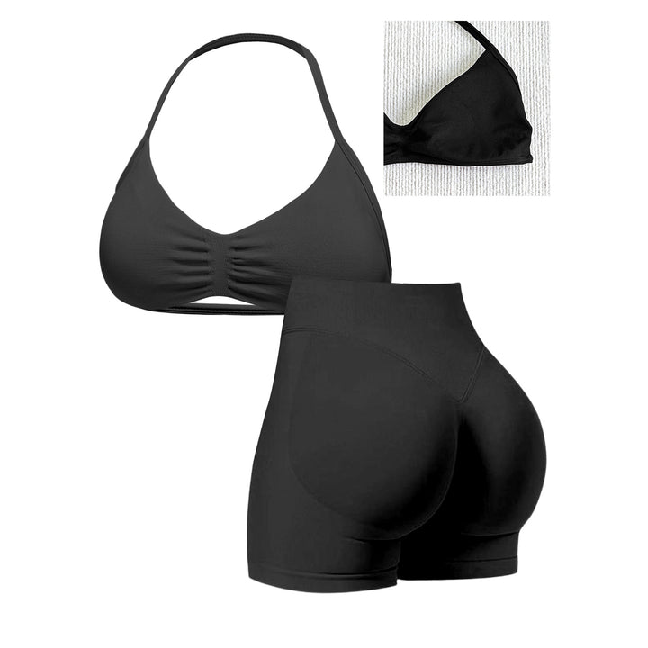 Women's Sporty Bikini with Padded Top and High Waist Mune Fashion