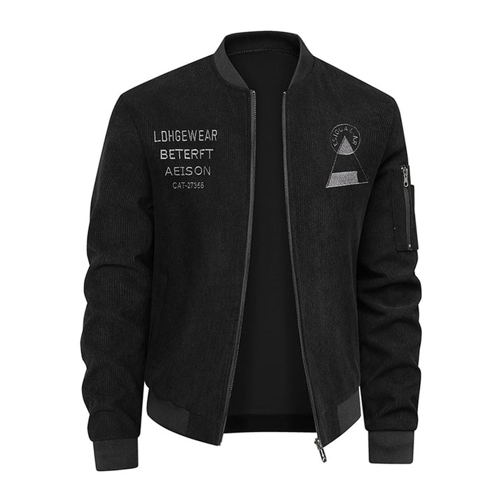 Men's Fashion Cord Bomber Jacket Mune Fashion
