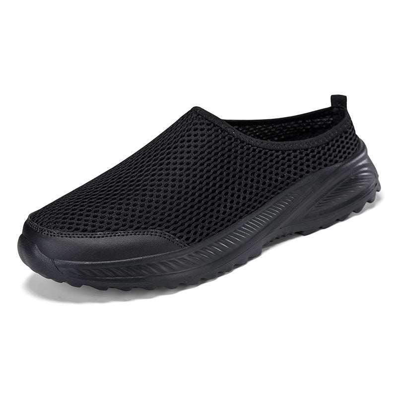 Unisex nan breathable mesh mule with grippy flex outsole and padded comfort insole Mune Fashion