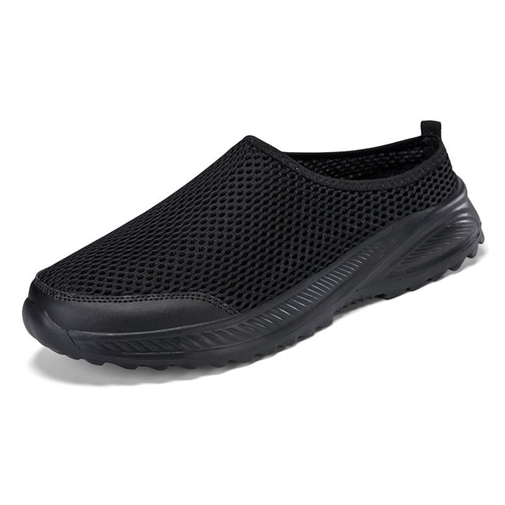 Unisex nan breathable mesh mule with grippy flex outsole and padded comfort insole Mune Fashion