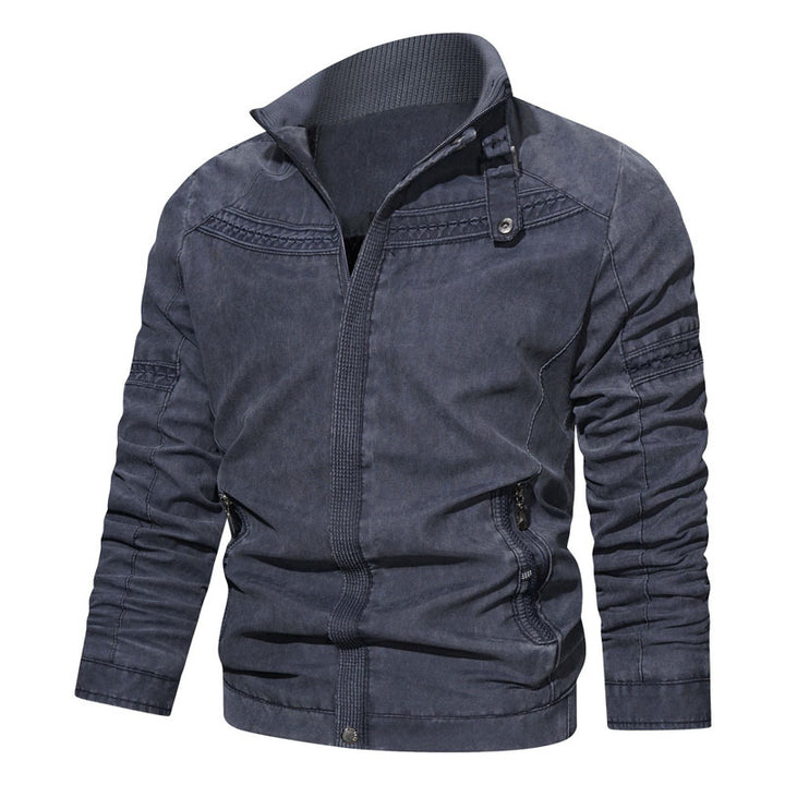 Men's stylish transitional jacket with quilted details Mune Fashion