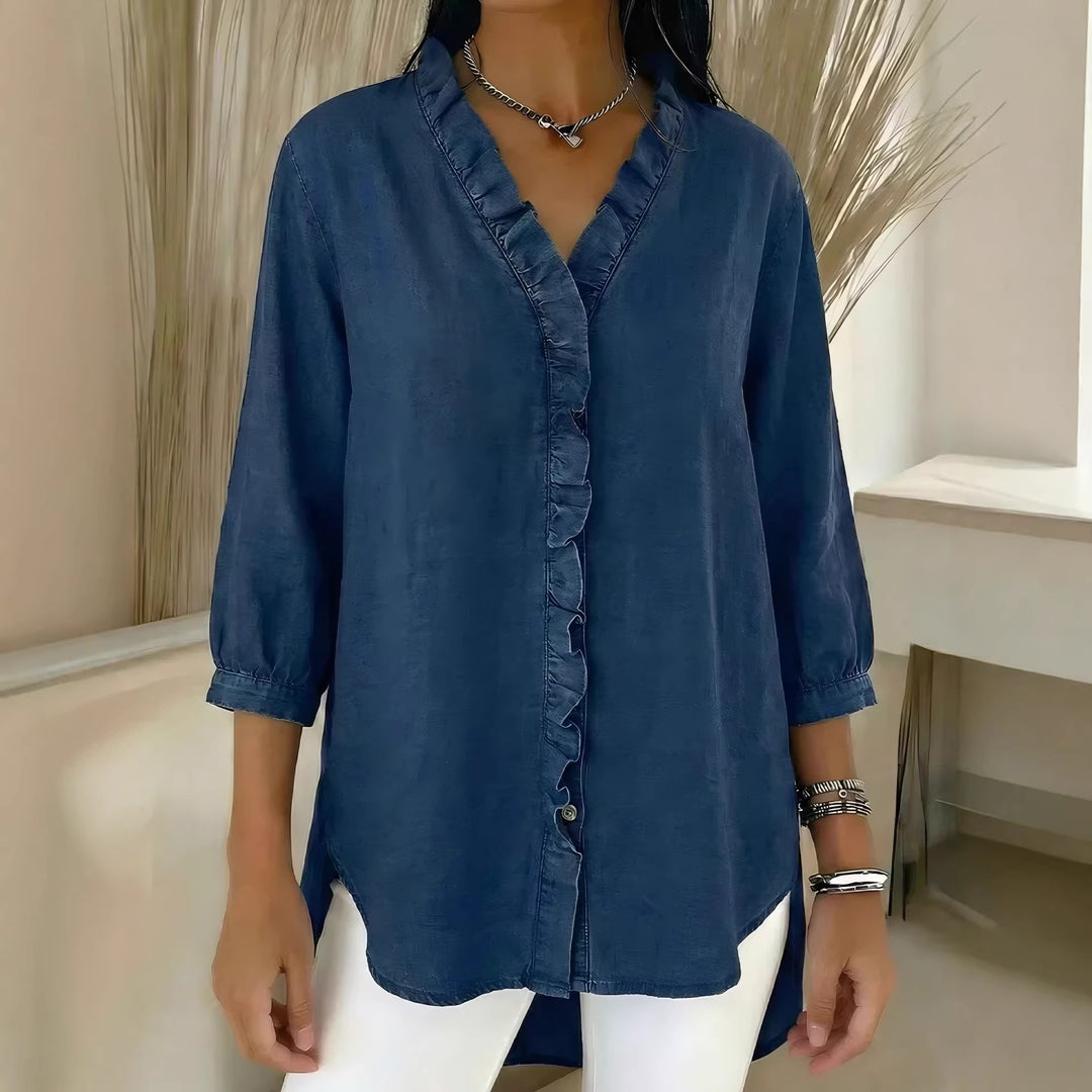 Women Long Sleeve Blouse Mune Fashion
