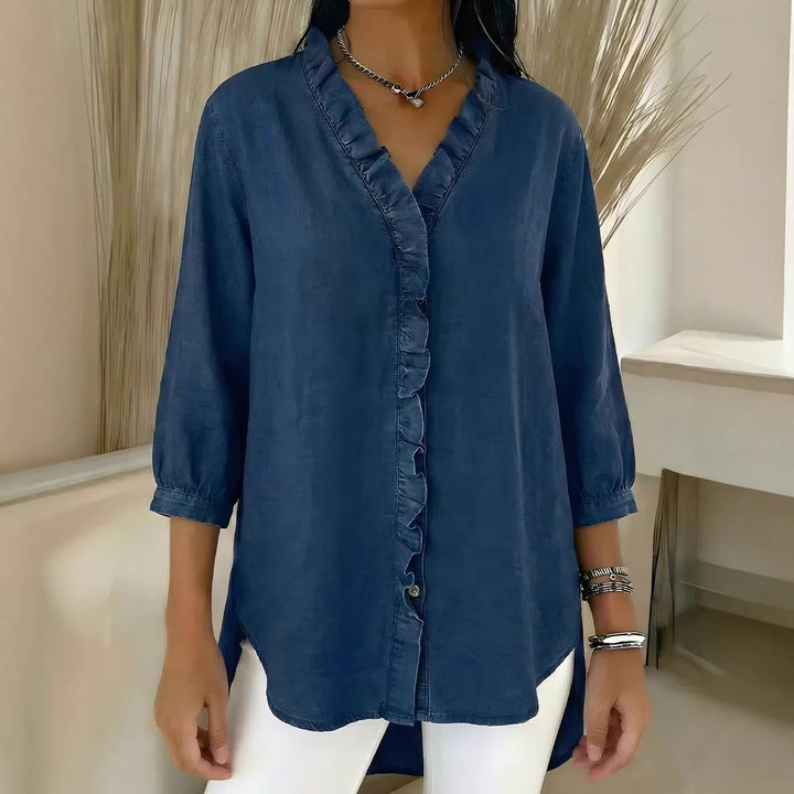 Women Long Sleeve Blouse Mune Fashion