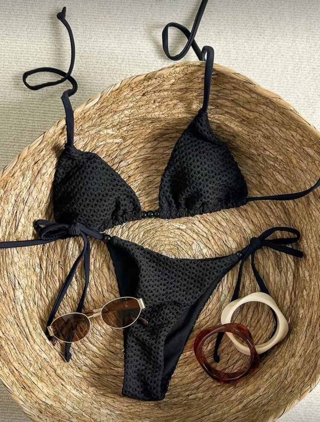 Women's Mesh Bikini with Adjustable Straps Mune Fashion