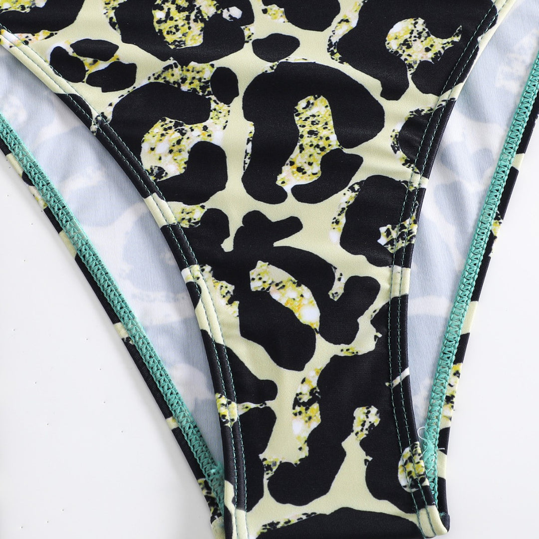 Women's one-piece swimsuit with matching wrap skirt Mune Fashion