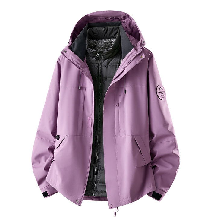 Women's Multifunctional Outdoor Jacket with Removable Quilted Inner Jacket Mune Fashion