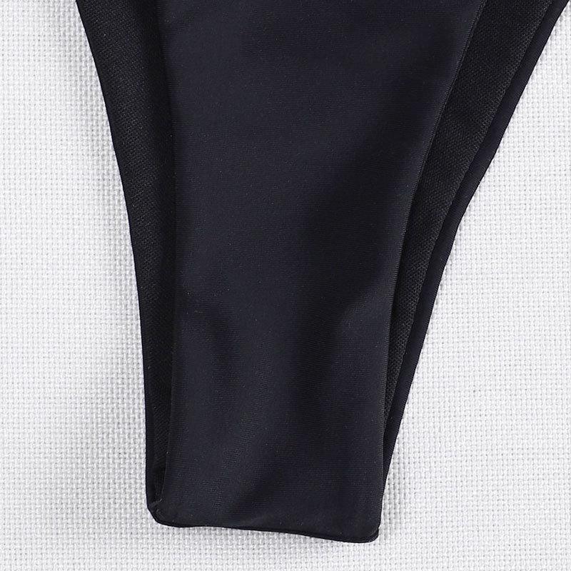 Women's bikini bottom with adjustable ties and elegant metal rings Mune Fashion
