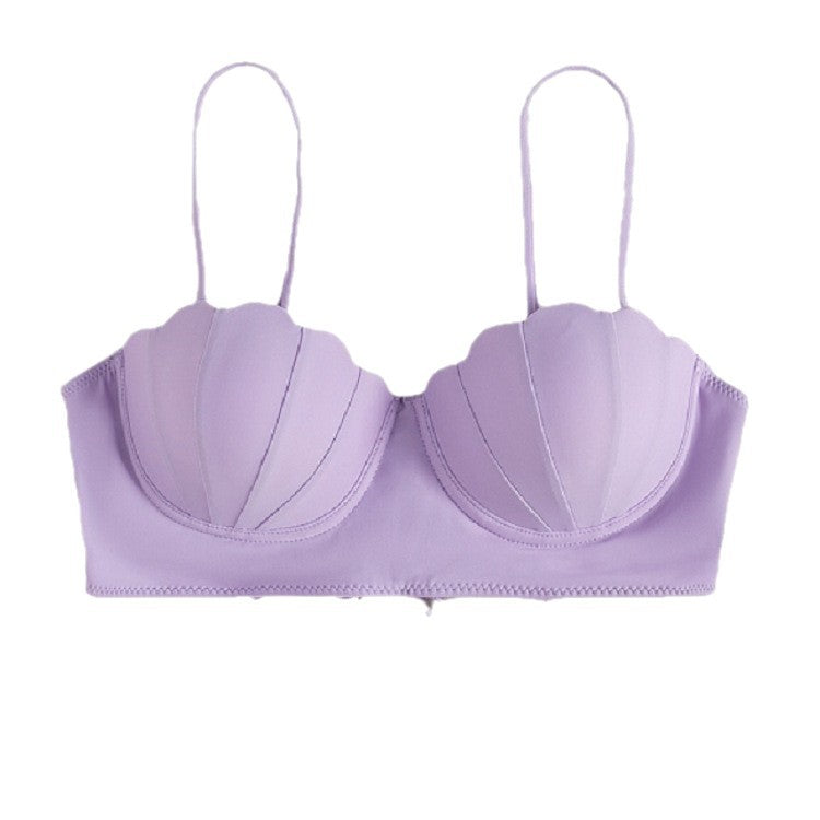 Women’s Bikini Top with Ruffle Design Mune Fashion